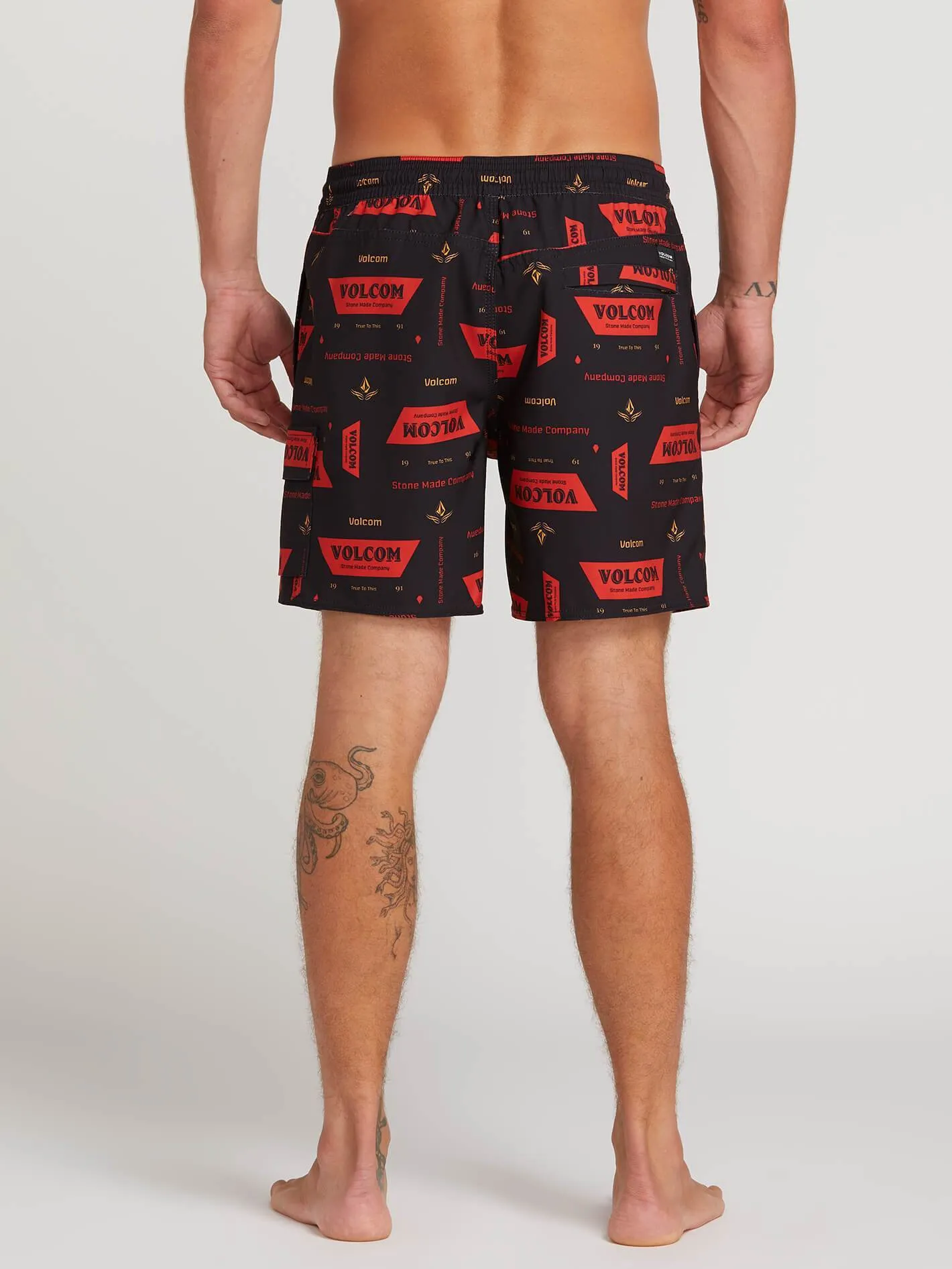 Boardshort True Trunks 17" - Black