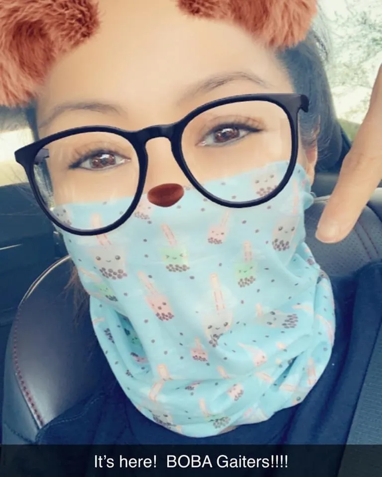 Boba / Bubble Tea / Tapioca Neck Gaiter
