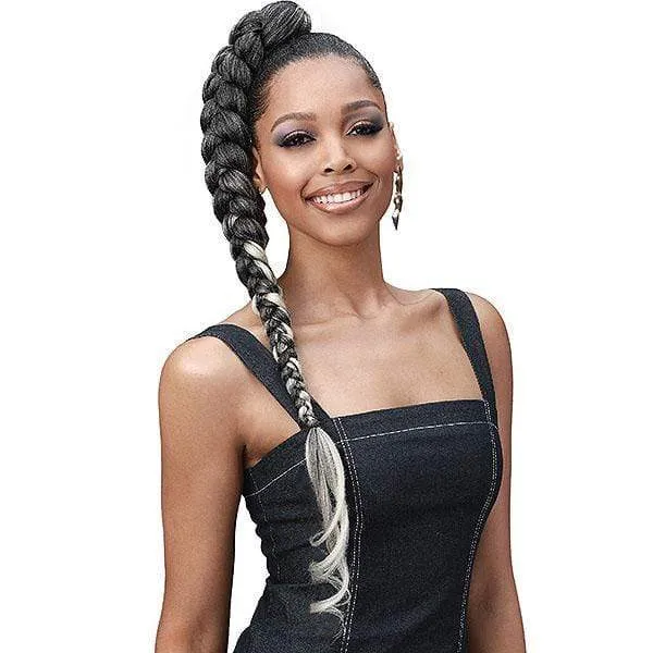 Bobbi Boss Synthetic Pre-Feathered Braid - 3X KING TIPS J-BODY WAVE 28"