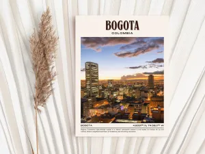 Bogota Vintage Wall Art, Colombia
