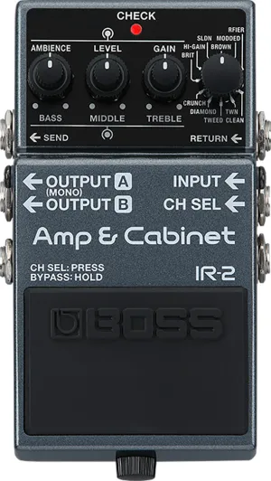 Boss IR-2 Amp & Cabinet Guitar Pedal