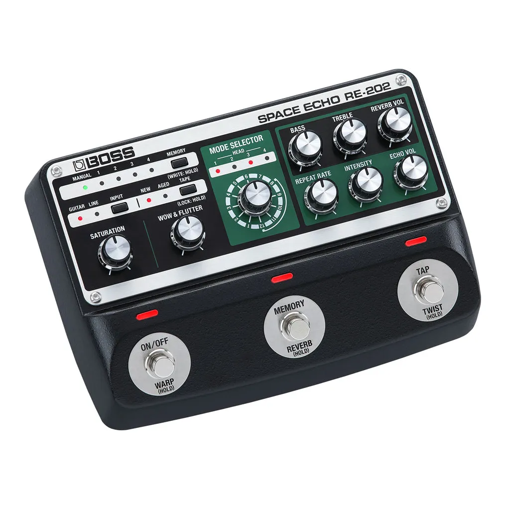 Boss - RE202 Compact Space Echo Pedal