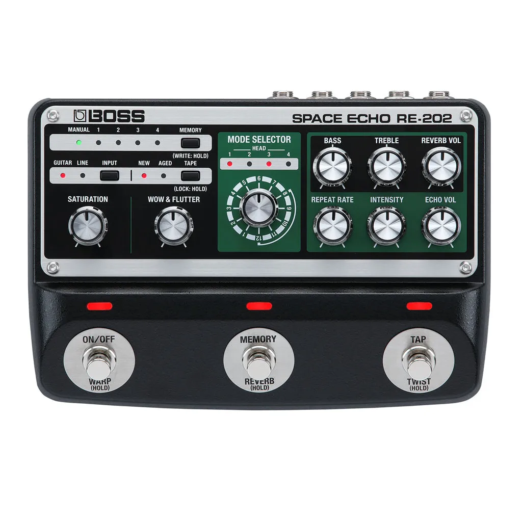 Boss - RE202 Compact Space Echo Pedal