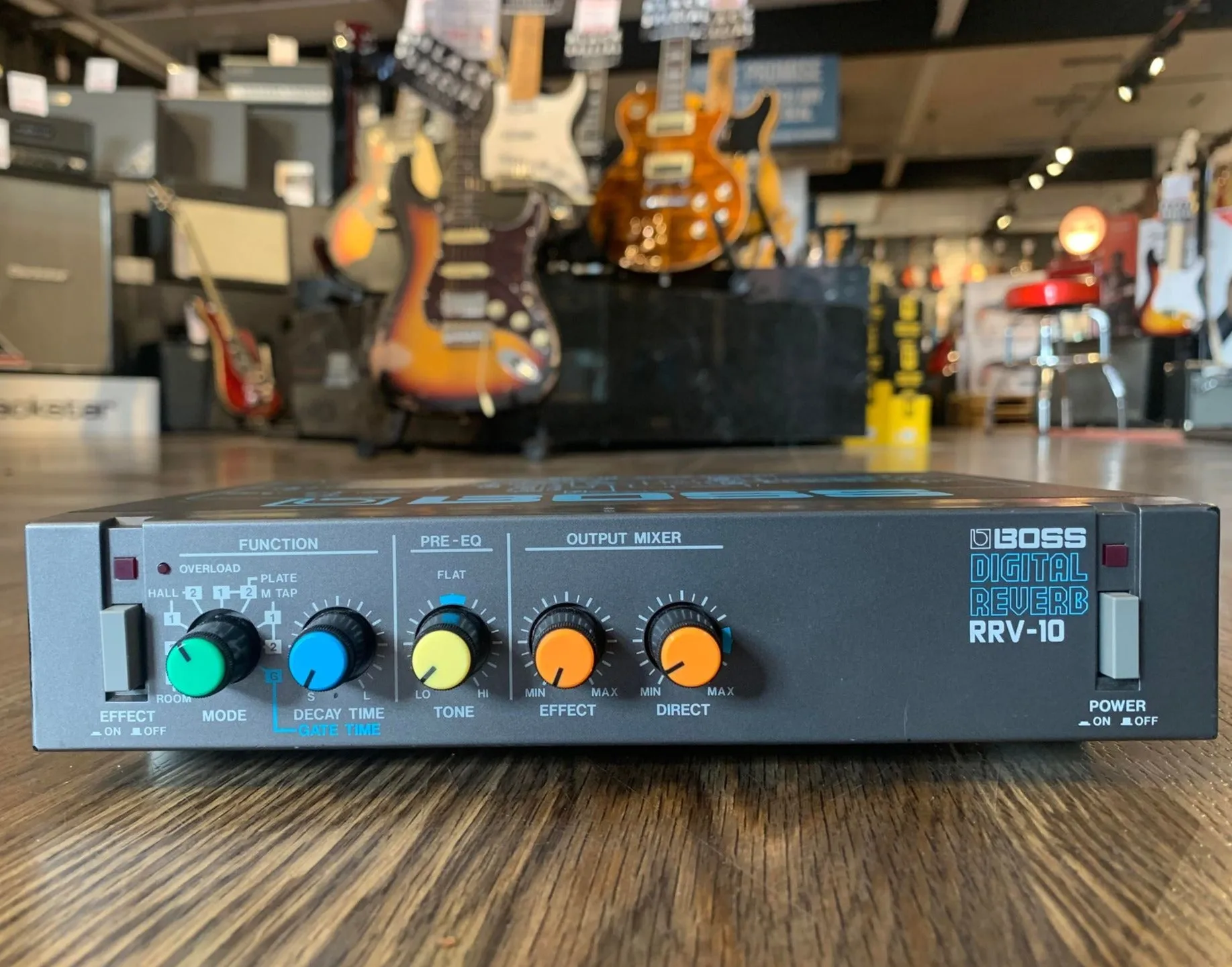 Boss RRV-10 Digital Reverb Micro Rack Made in UK, USED
