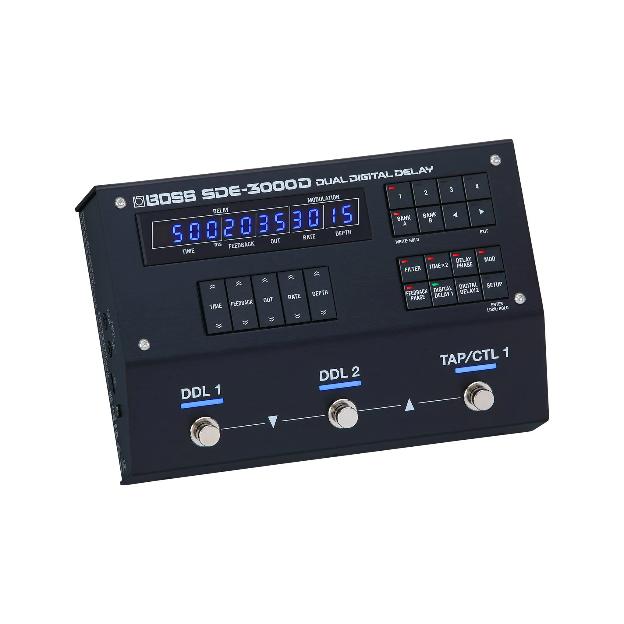 BOSS SDE-3000D Dual Digital Delay Guitar Effects Pedal