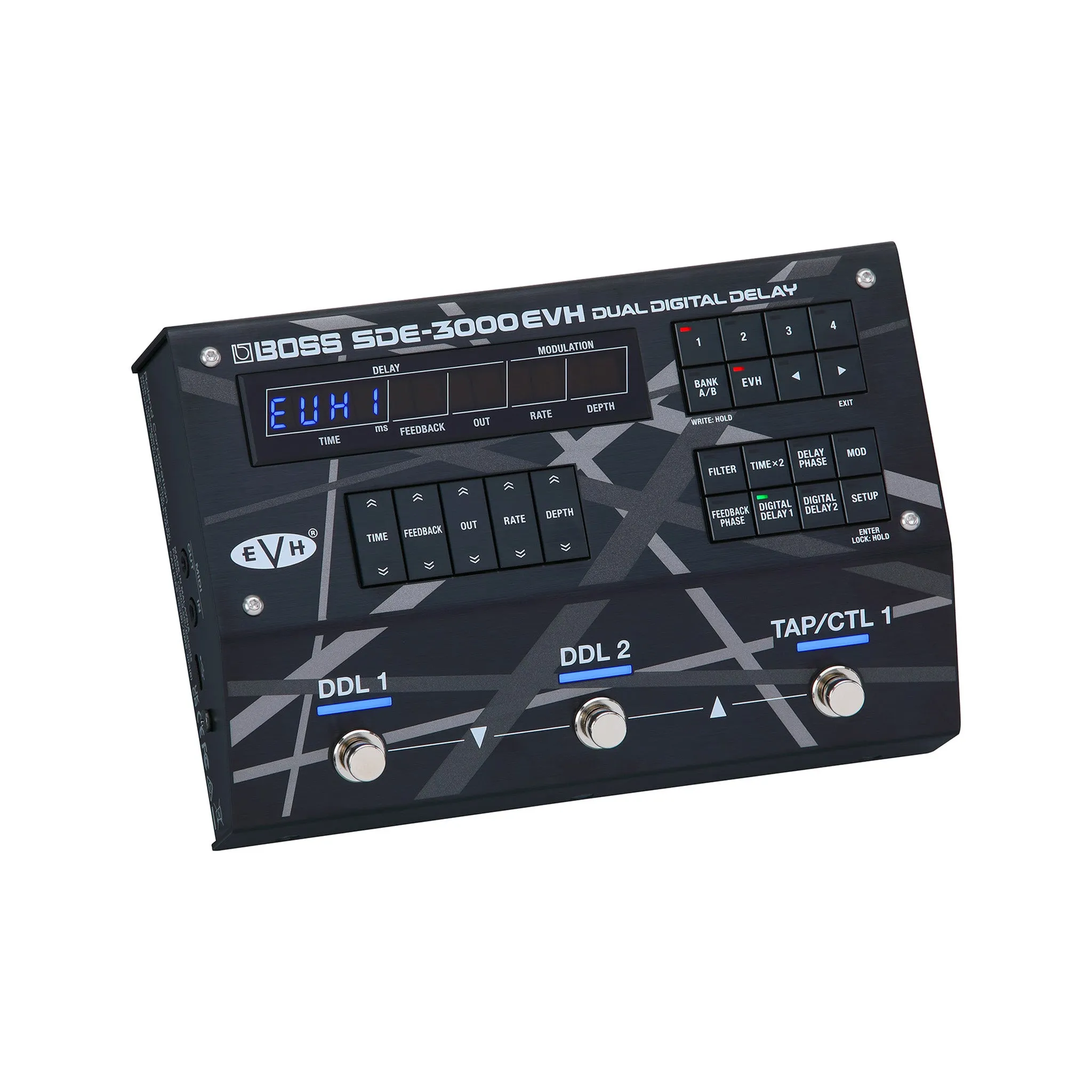 BOSS SDE-3000EVH Dual Digital Delay Guitar Effects Pedal