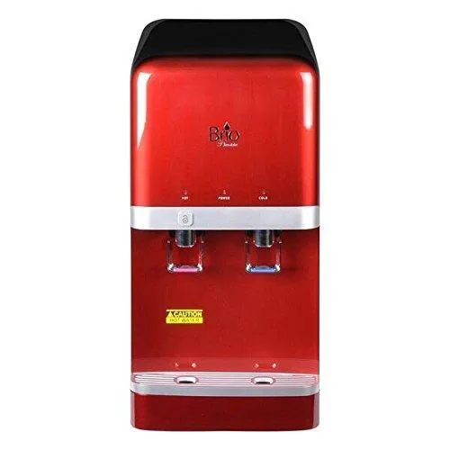 Bottleless Countertop Water Dispenser w/ 6 stage EZ Change R/O Filtration System by Brio and Magic Mountain Water Products Red
