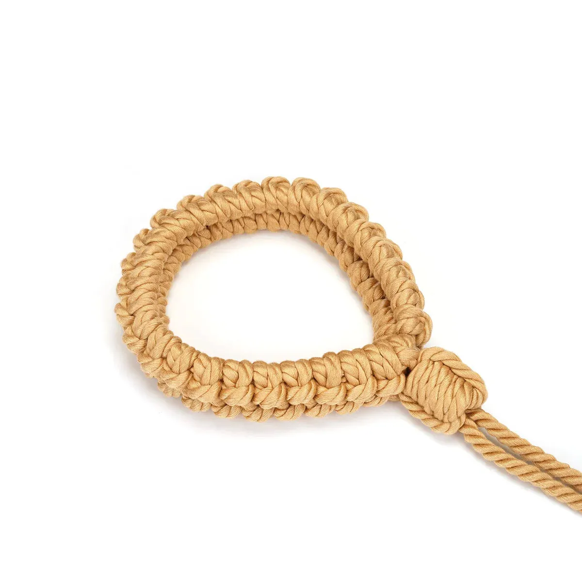 Bound You Shibari Rope Collar and Leash