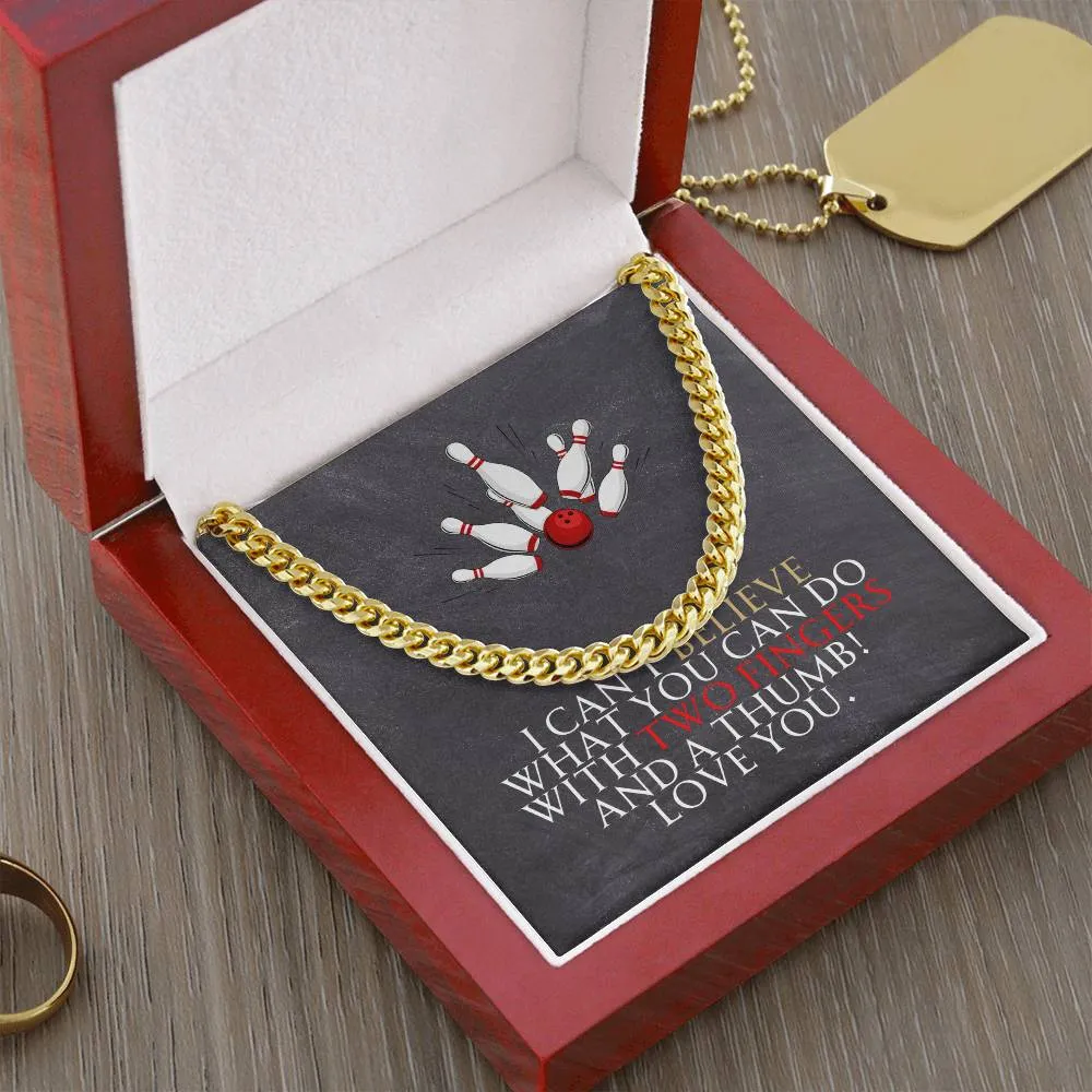 Bowler Cuban Link Necklace