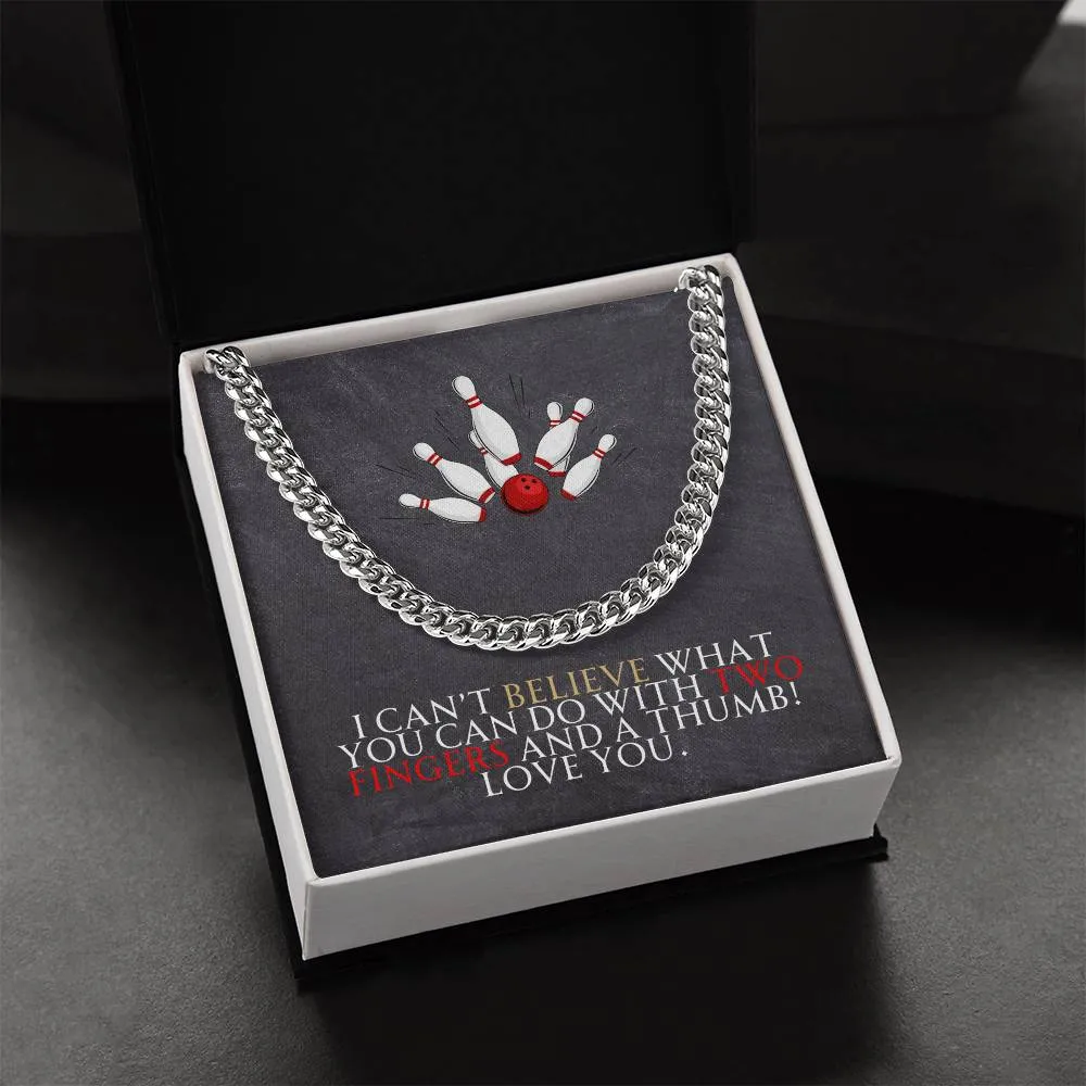 Bowler Cuban Link Necklace