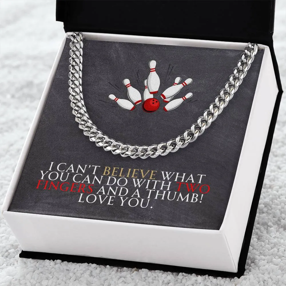 Bowler Cuban Link Necklace