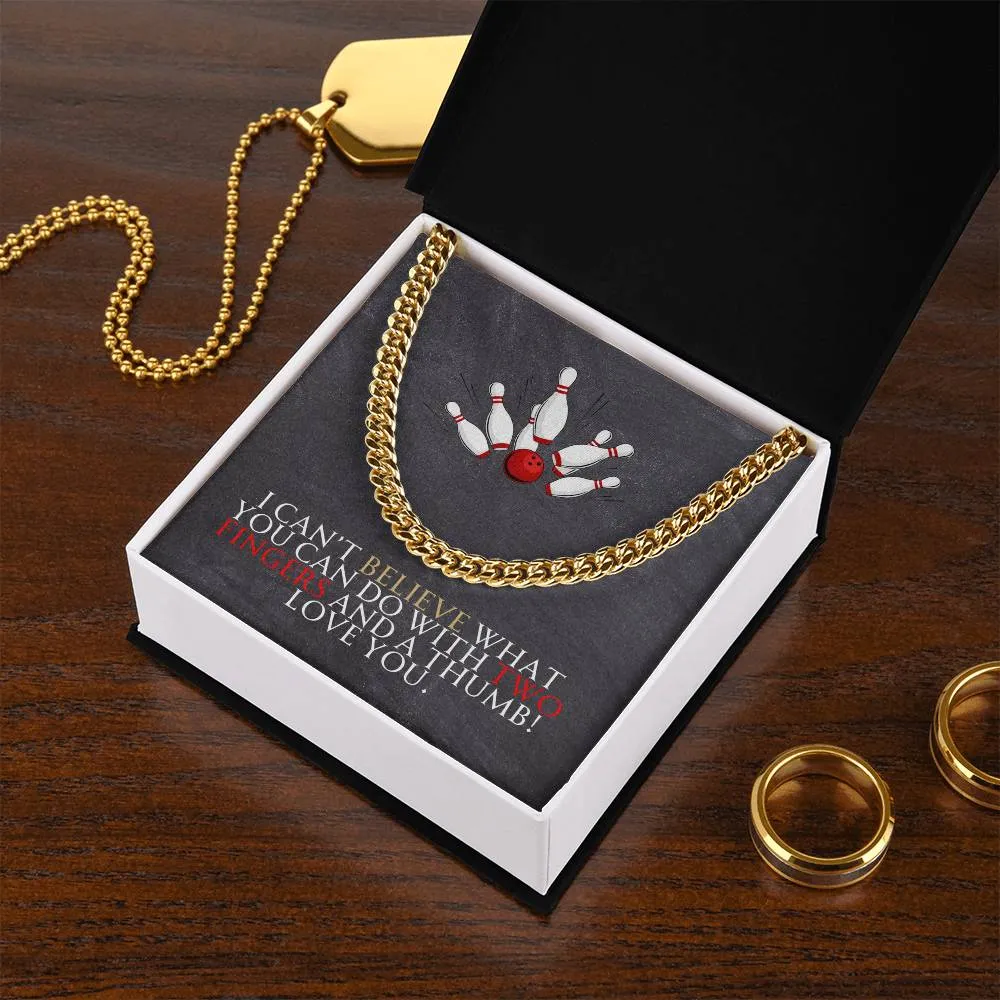 Bowler Cuban Link Necklace