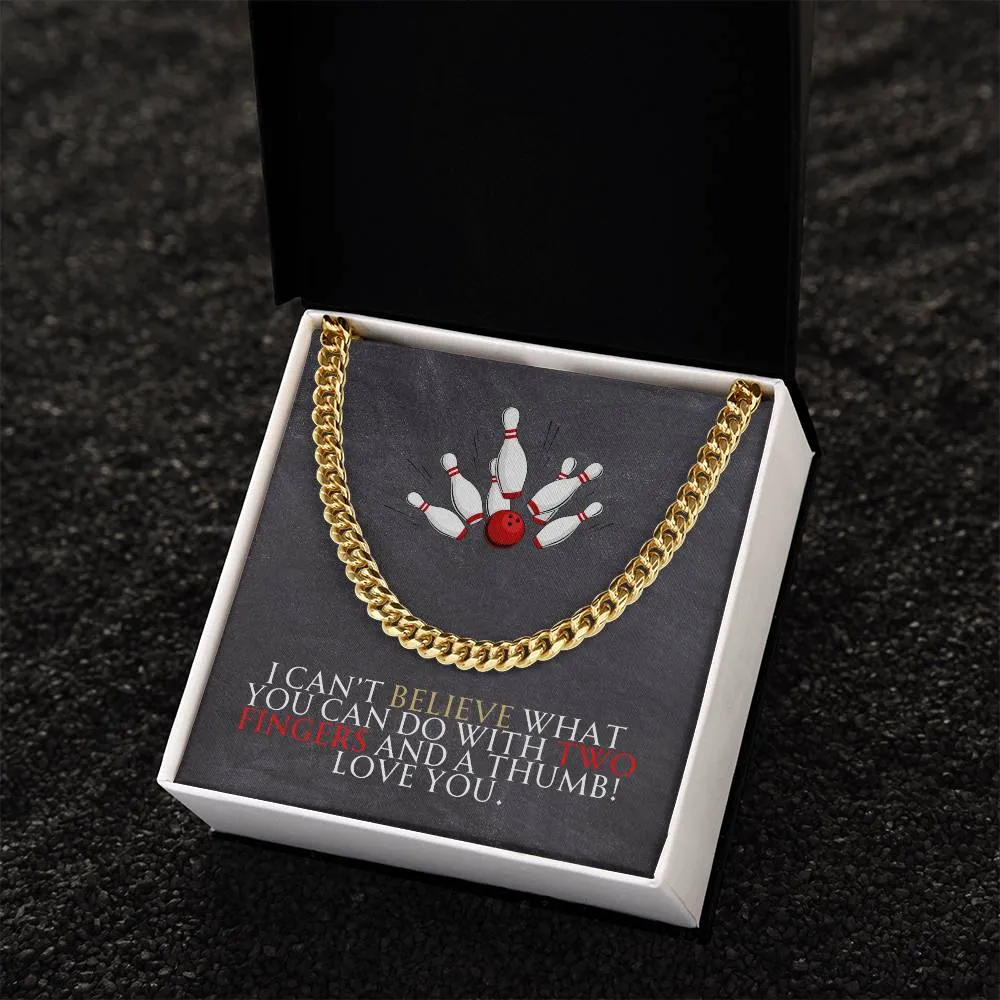 Bowler Cuban Link Necklace