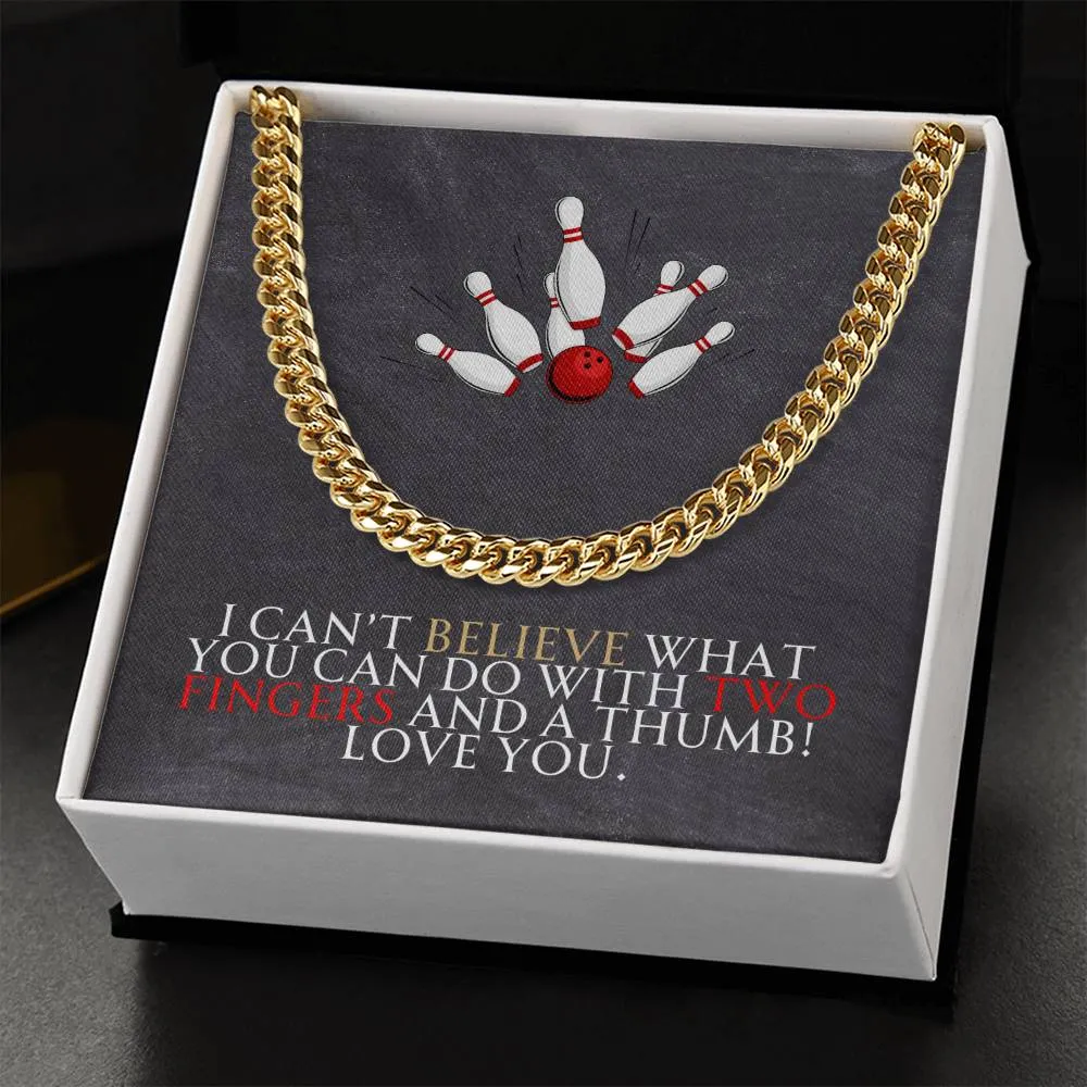 Bowler Cuban Link Necklace