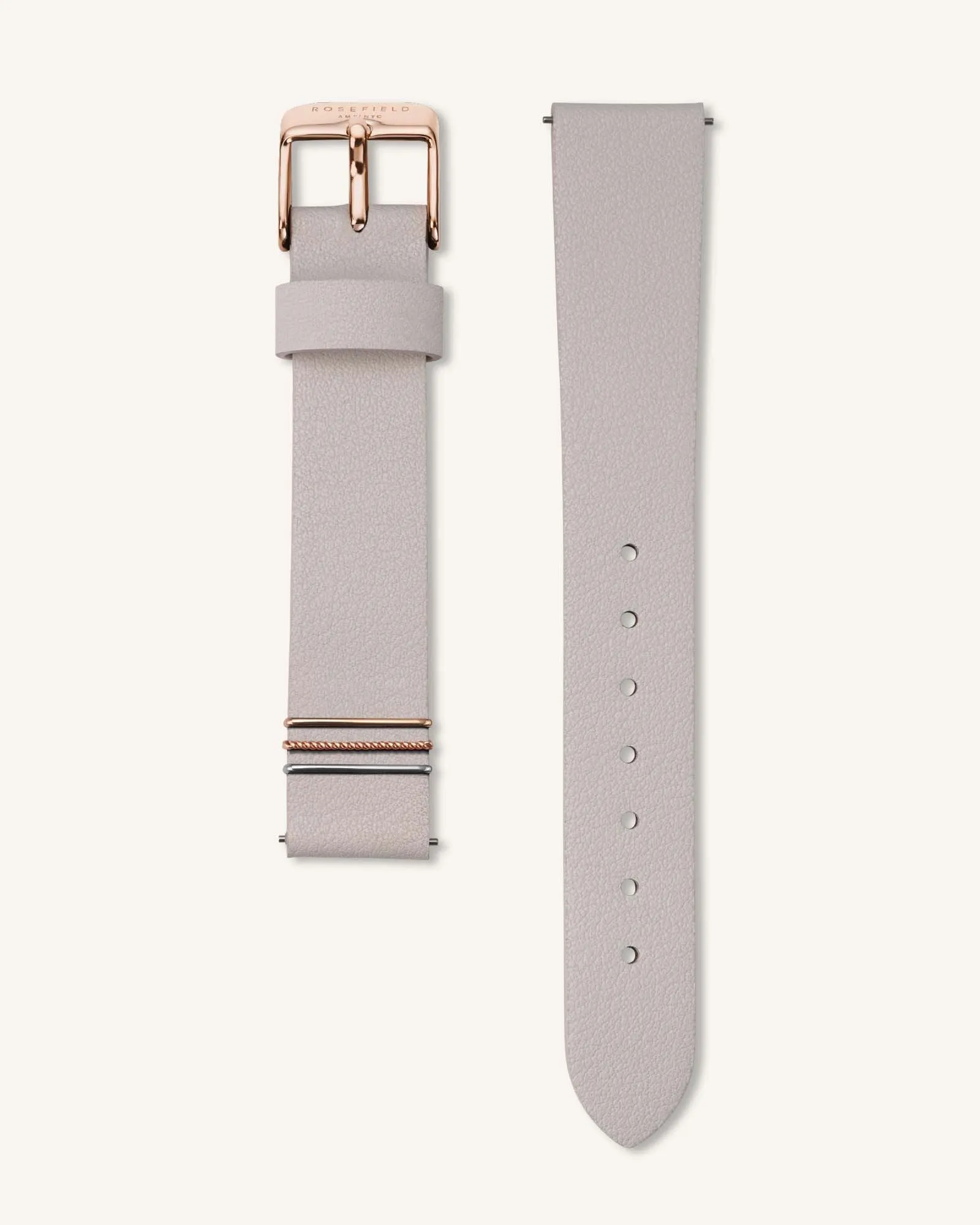 Boxy Cool Grey Rose Gold