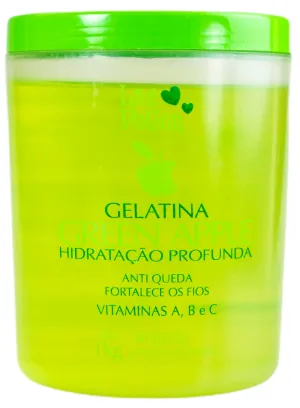 Brazilian Green Apple Deep Hydration Gelatine Treatment Mask 1kg - Love Potion