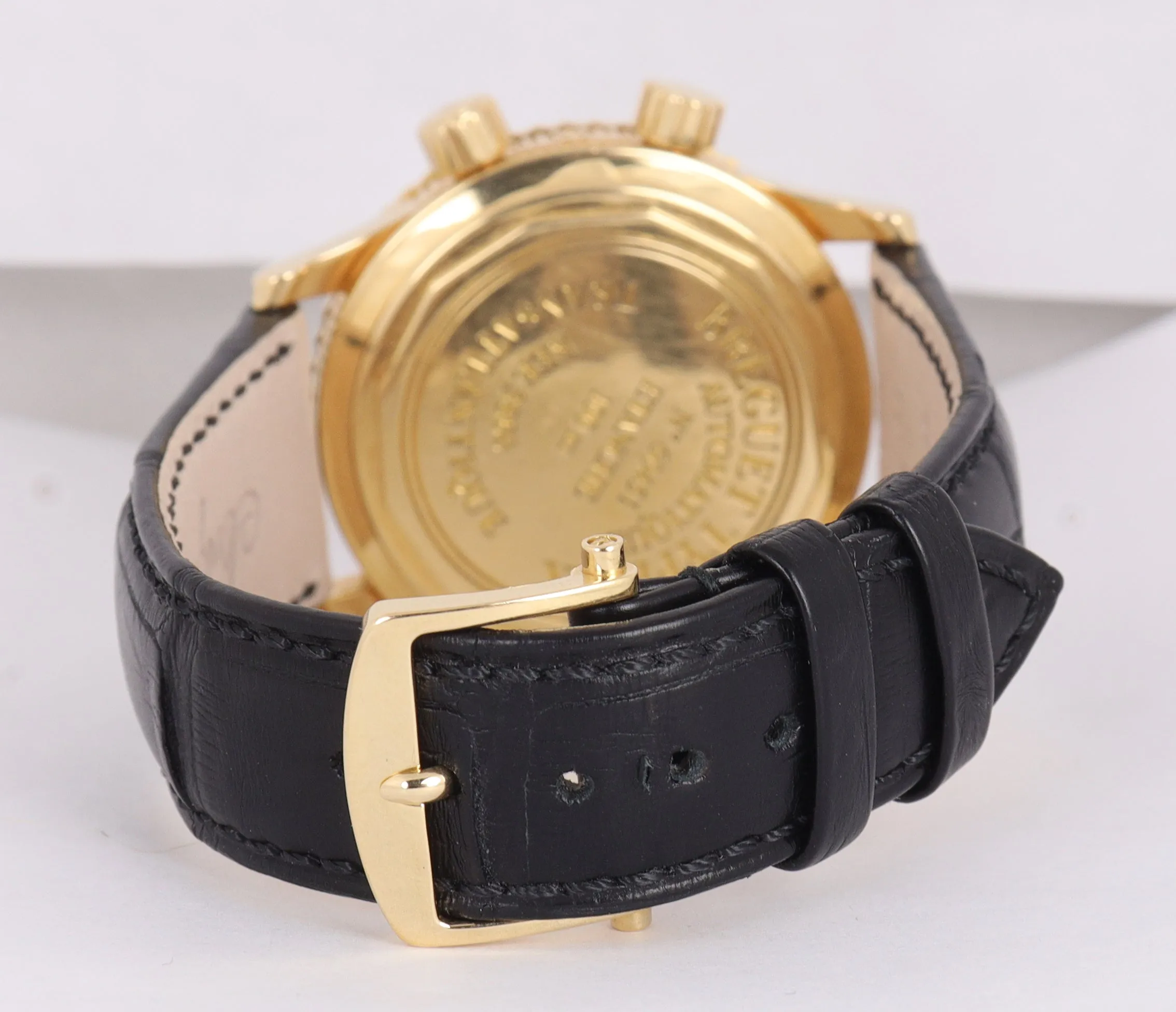 Breguet Type XX Transatlantique Alarm 3860 18K Yellow Gold 39mm Black Arabic