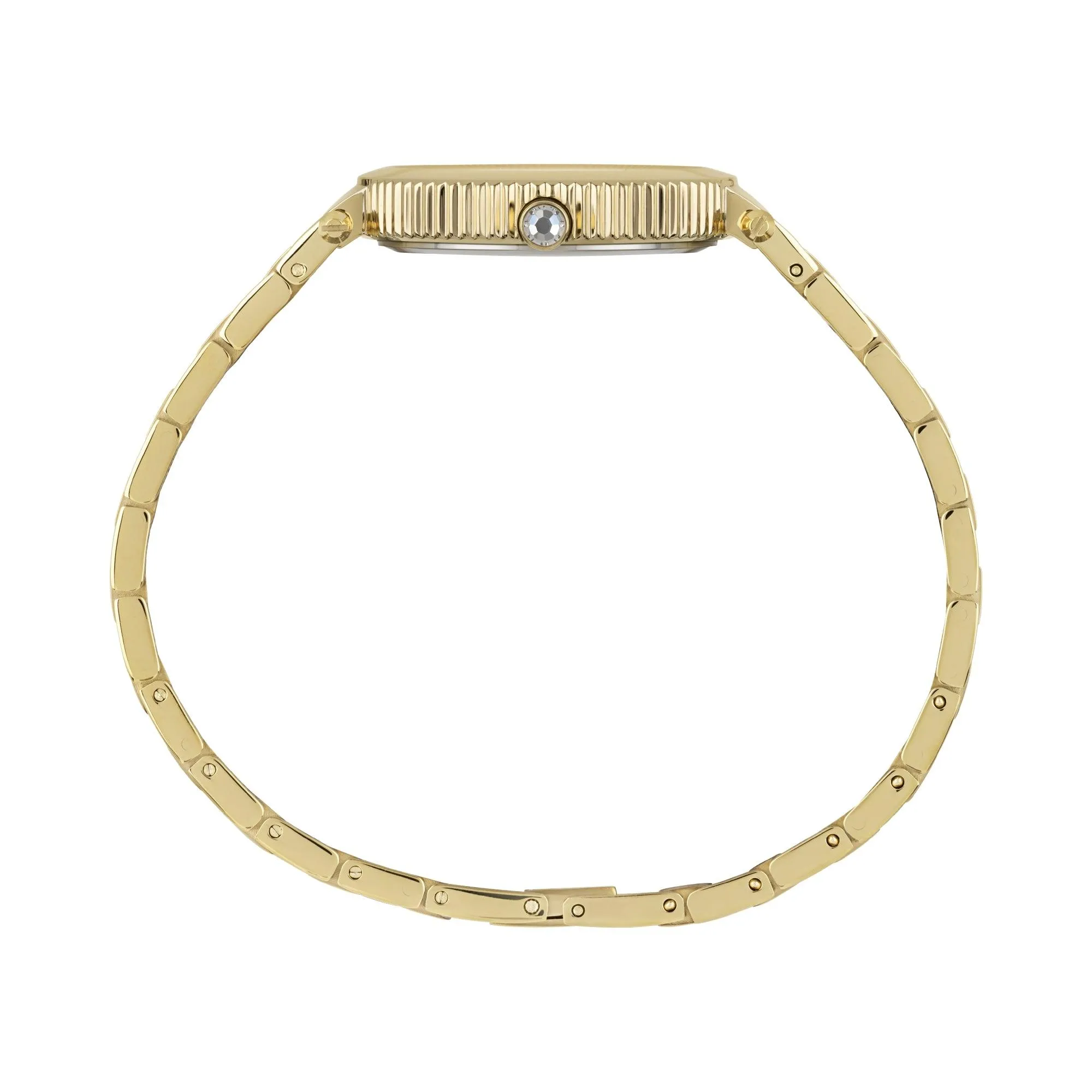 Breil Pivot 32mm white Quartz Steel Finish IP Gold Tw1962 Finish
