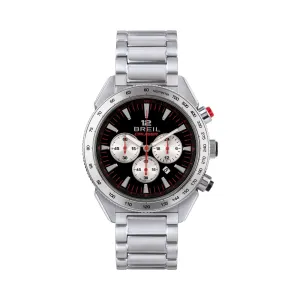 Breil watch cruiser chrono 44mm black quartz steel Tw1926