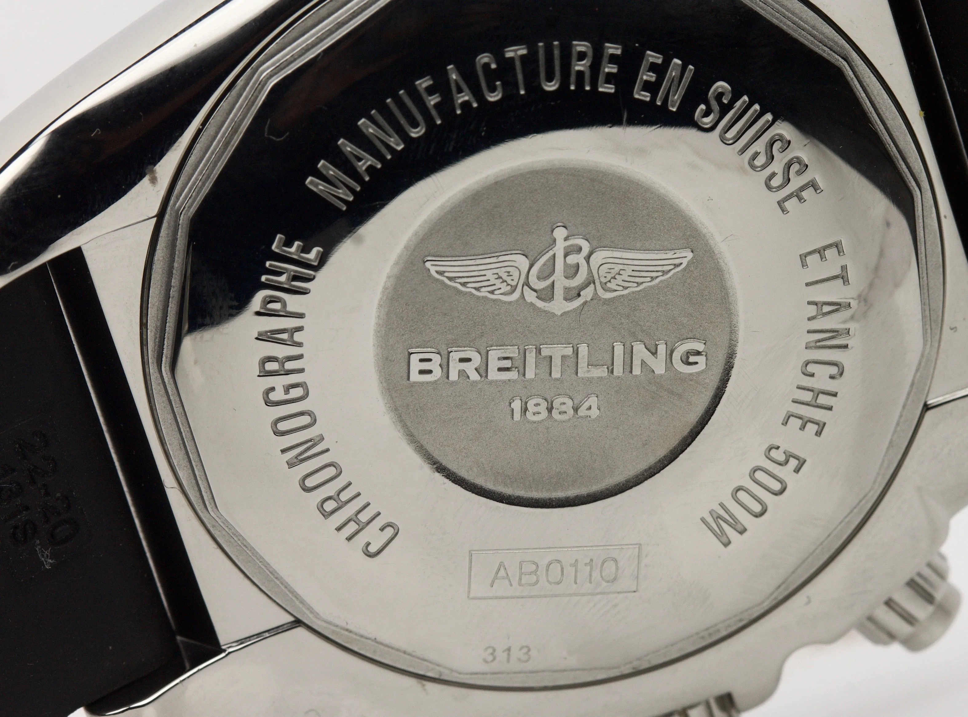 Breitling Chronomat 44mm Flying Fish Automatic Stainless AB0110 Watch4