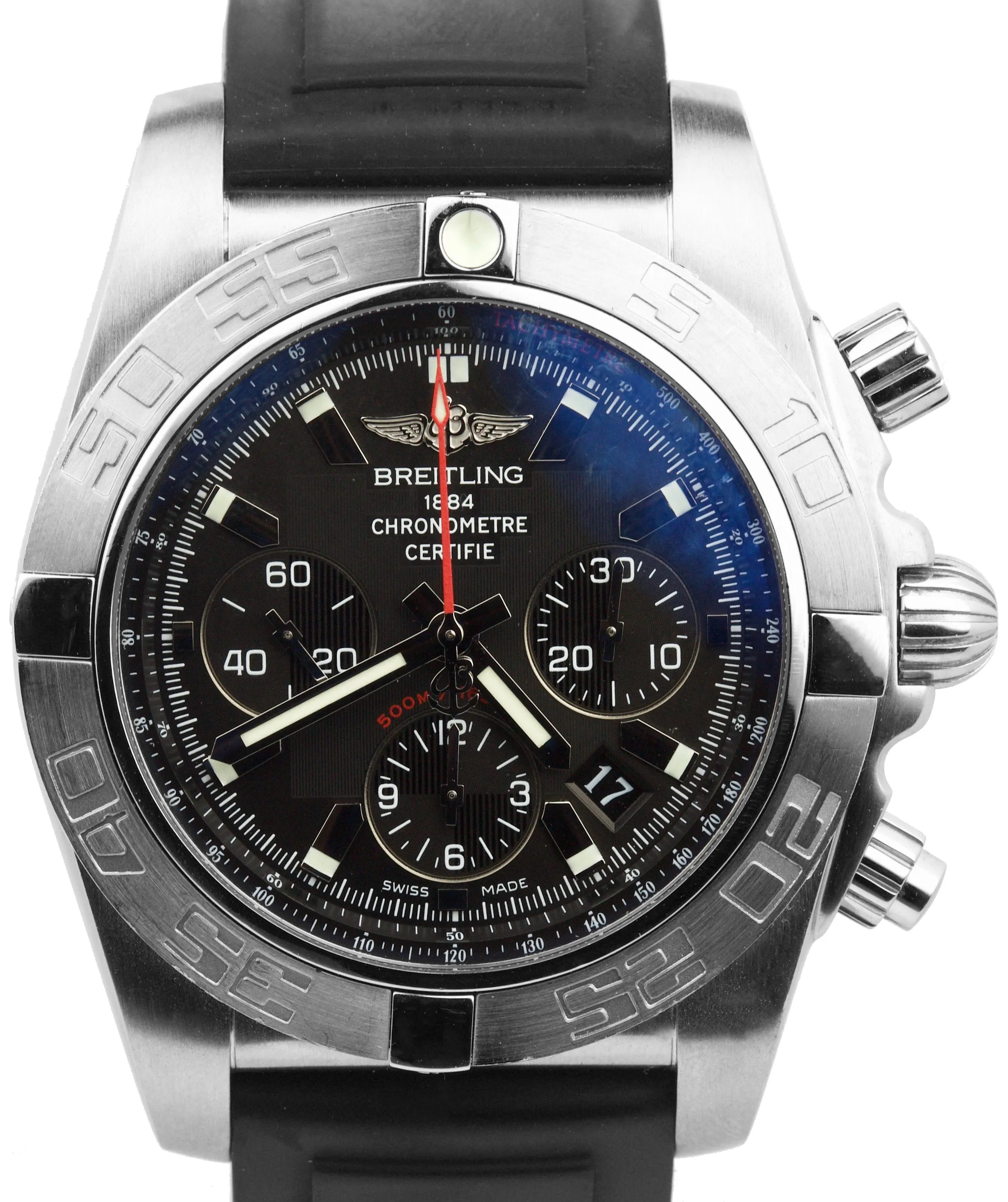 Breitling Chronomat 44mm Flying Fish Automatic Stainless AB0110 Watch4