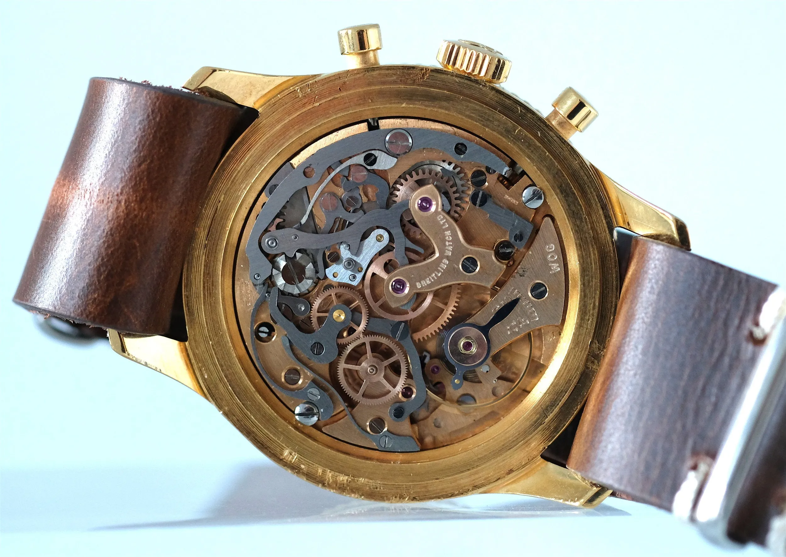 Breitling Early AOPA Navitimer Beaded with Gilt Dial Ref. 806