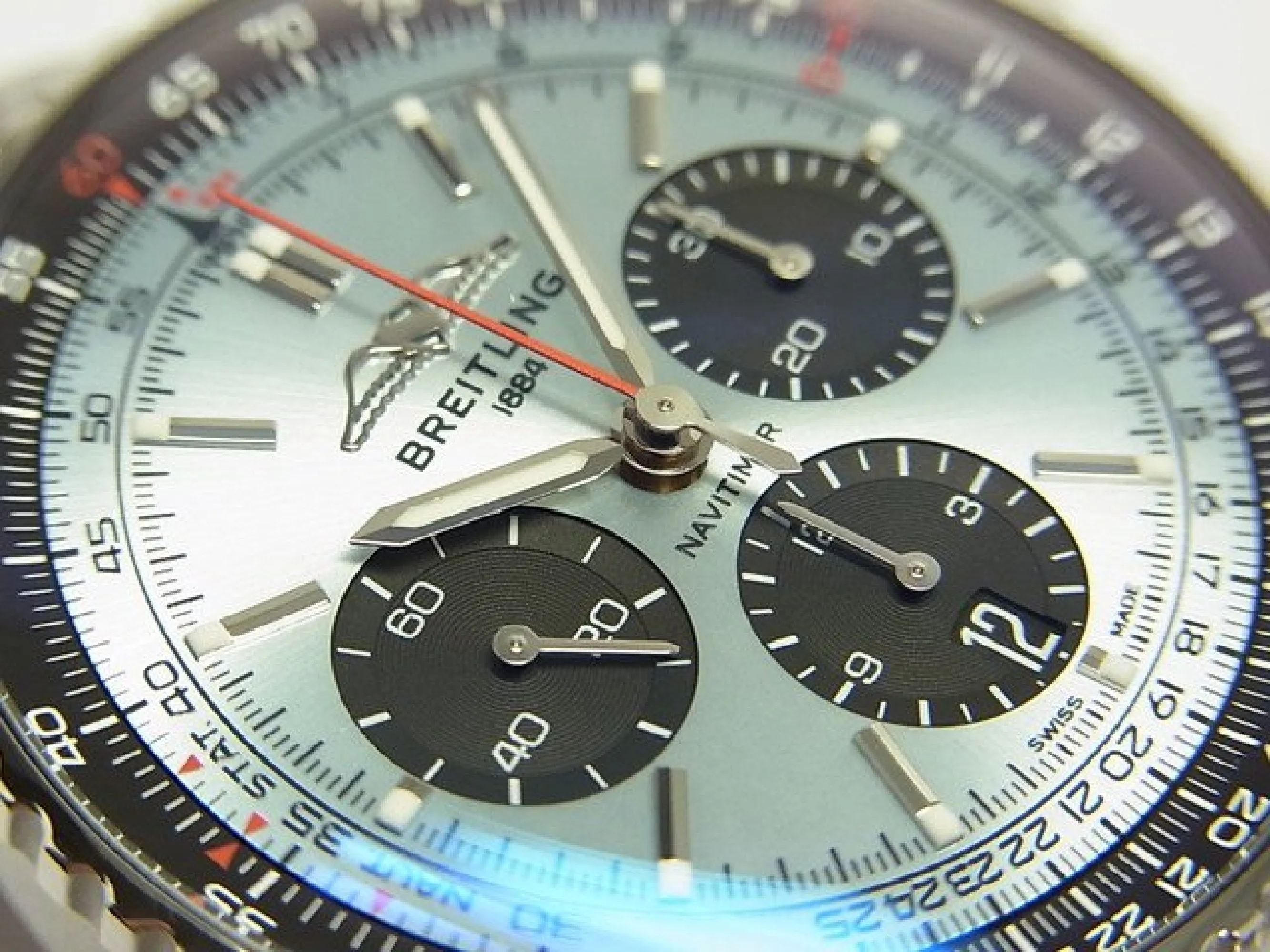 BREITLING Navitimer B01 Chrono 43 Ice blue Bracelet Specification Mens 178717721