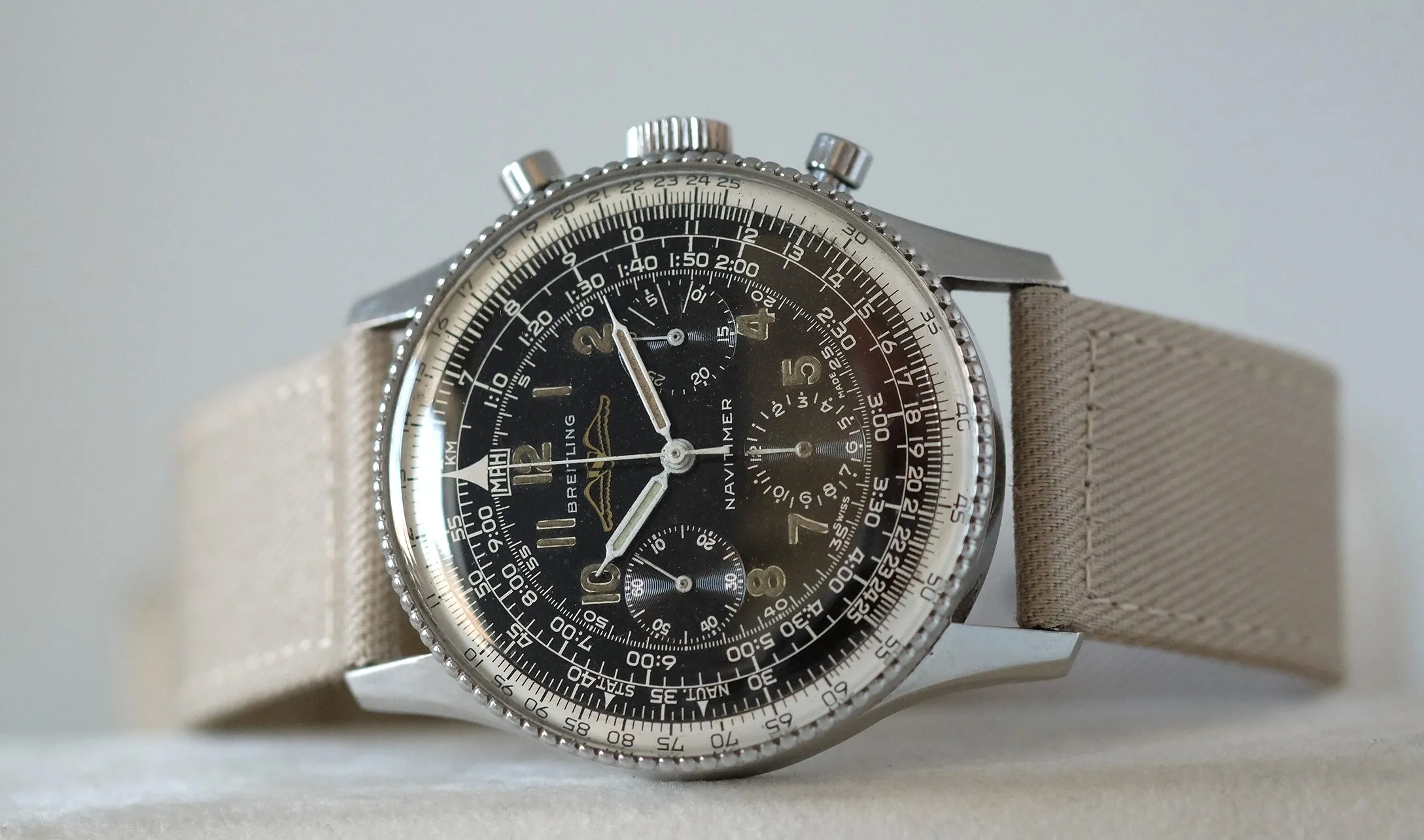 Breitling Navitimer Beaded Ref 806 with AOPA Logo