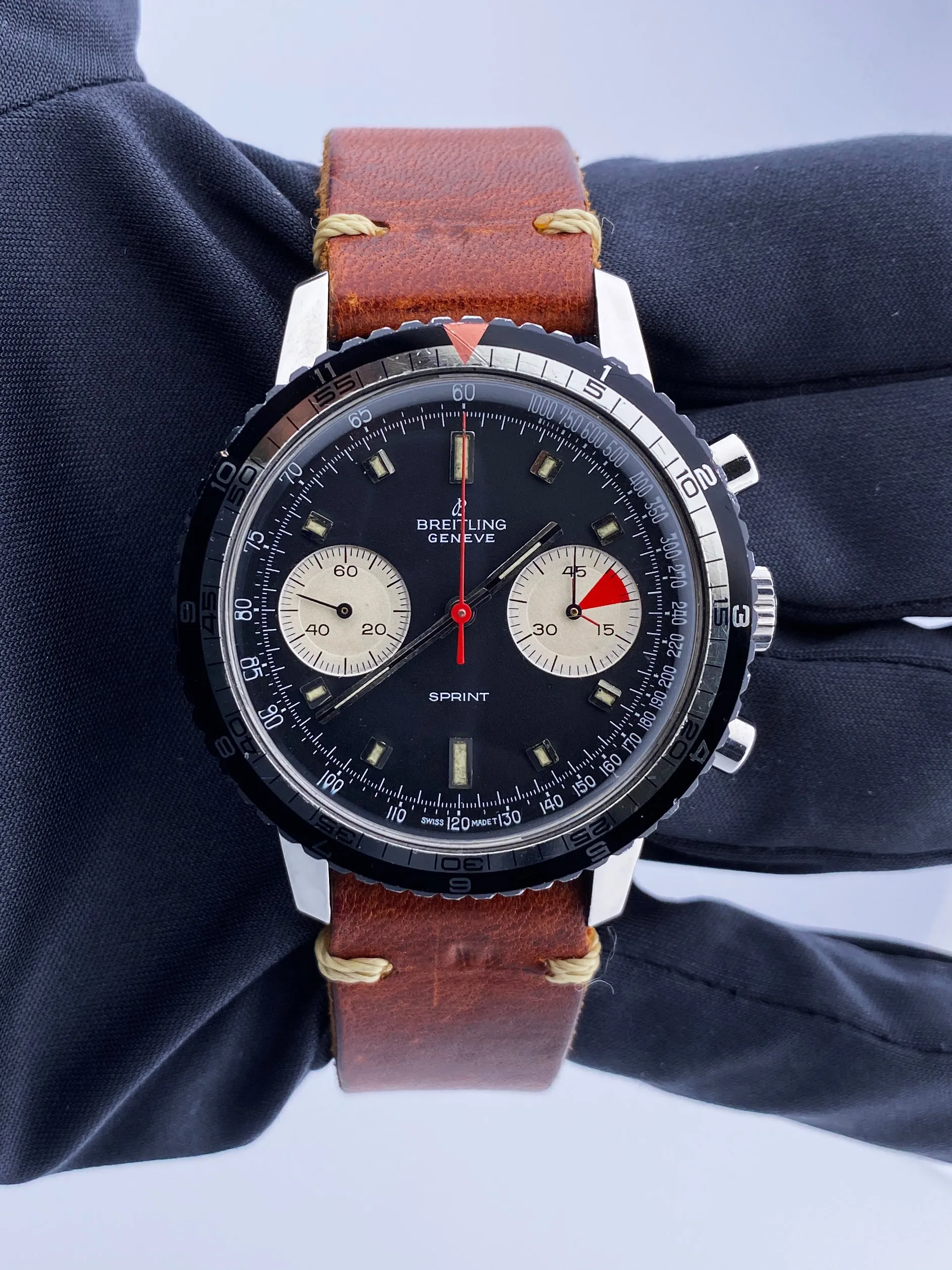 Breitling Sprint 2010 Chronograph Vintage Mens Watch