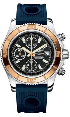 Breitling - Superocean Chronograph II Abyss White Steel and Gold