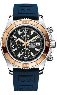 Breitling - Superocean Chronograph II Abyss White Steel and Gold