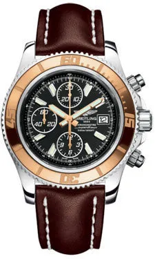 Breitling - Superocean Chronograph II Abyss White Steel and Gold