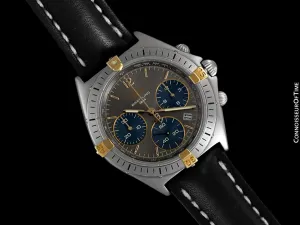 Breitling Windrider Chrono Sextant Mens Chronograph Watch B55045, Stainless Steel & 18K Gold