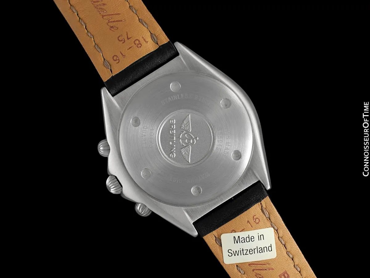 Breitling Windrider Chrono Sextant Mens Chronograph Watch, Stainless Steel & 18K Gold - B55045