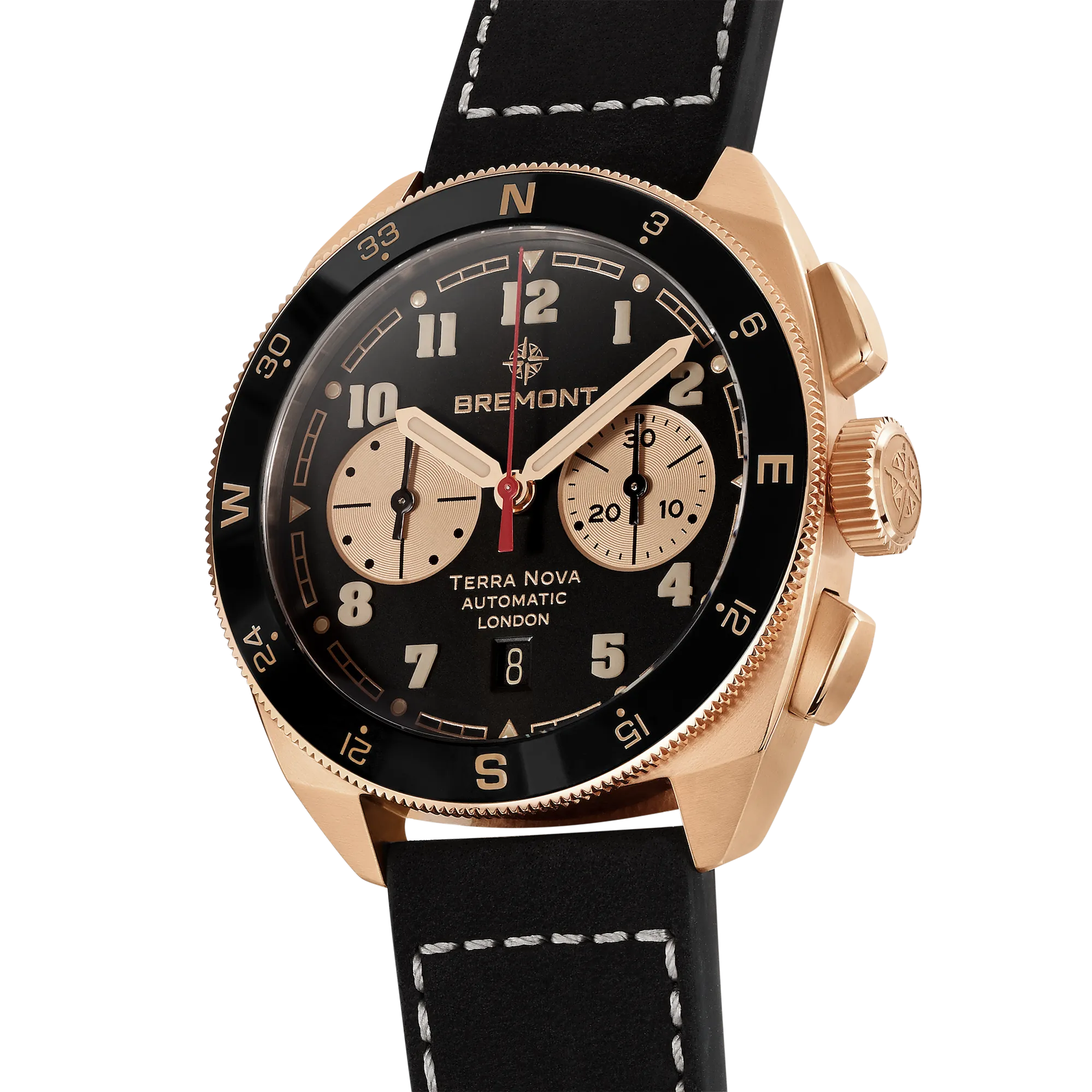 Bremont Terra Nova Jimmy Chin 42.5mm Chronograph Limited Edition TN42JC-CHR-RG-BK-L-S