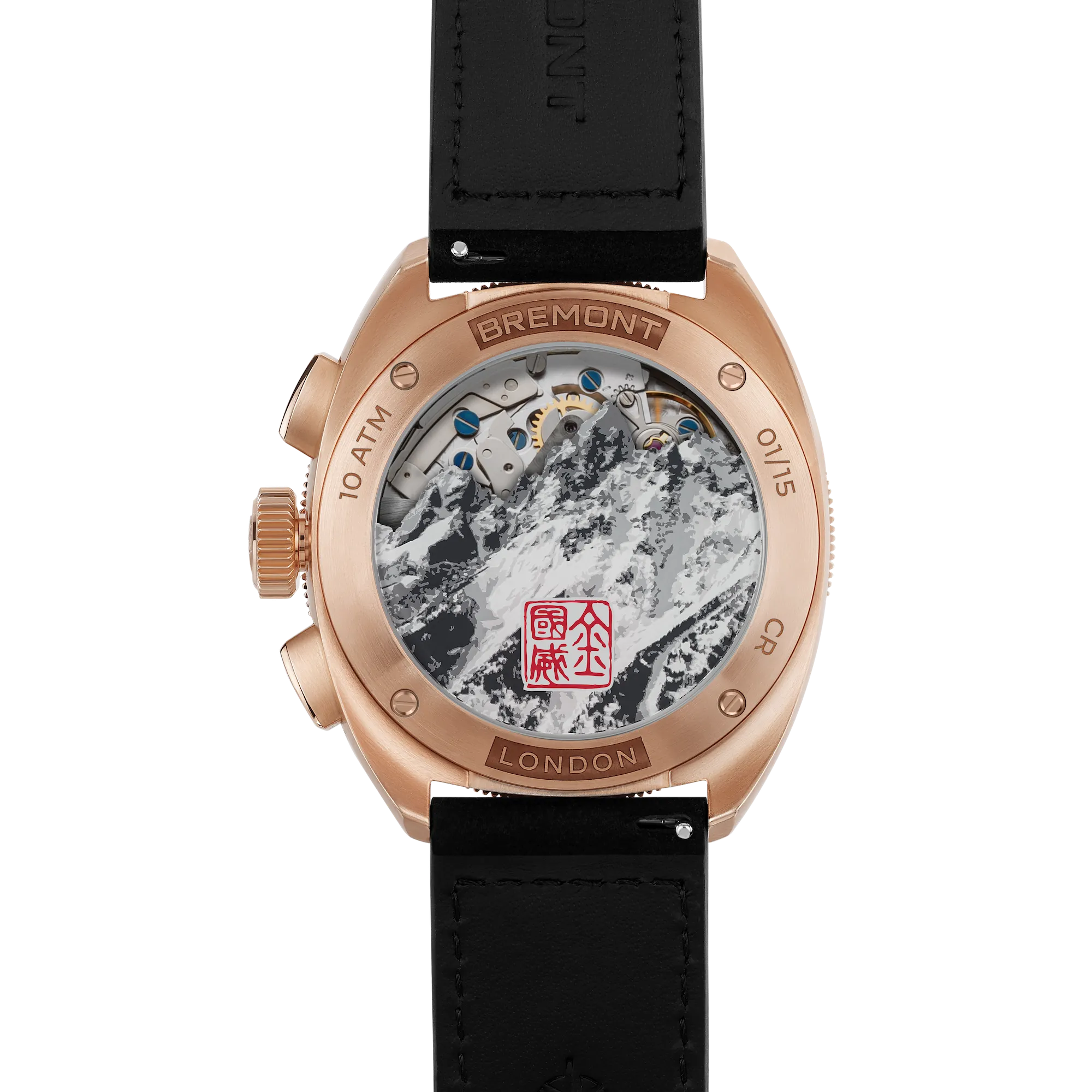 Bremont Terra Nova Jimmy Chin 42.5mm Chronograph Limited Edition TN42JC-CHR-RG-BK-L-S