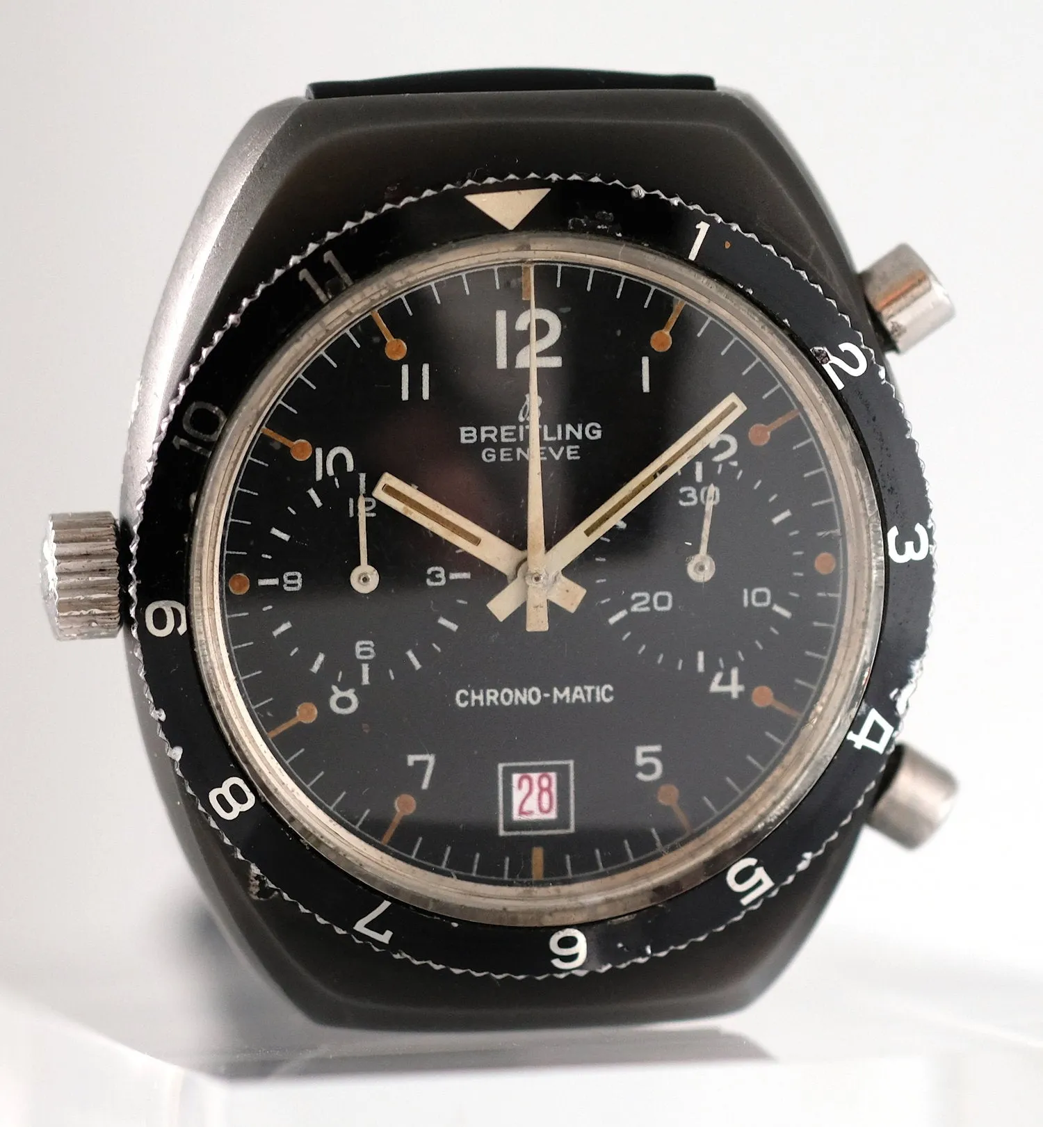 Brietling Chrono-Matic Ref. 2114 in All Black PVD