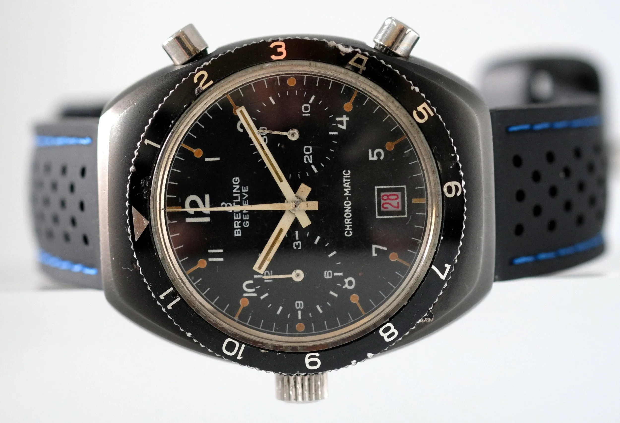 Brietling Chrono-Matic Ref. 2114 in All Black PVD