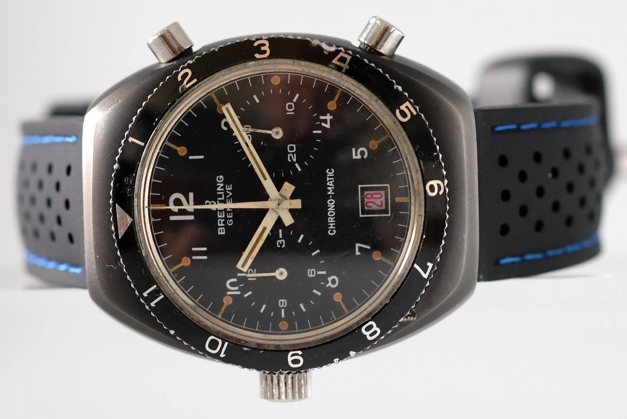 Brietling Chrono-Matic Ref. 2114 in All Black PVD