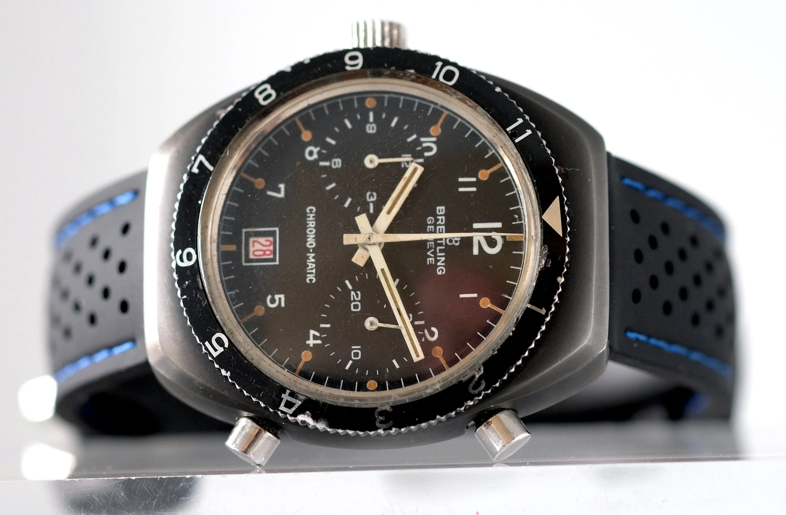 Brietling Chrono-Matic Ref. 2114 in All Black PVD