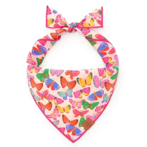 Bright Butterflies Dog Bandana