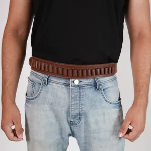 Brown Leather Cartridge Belt