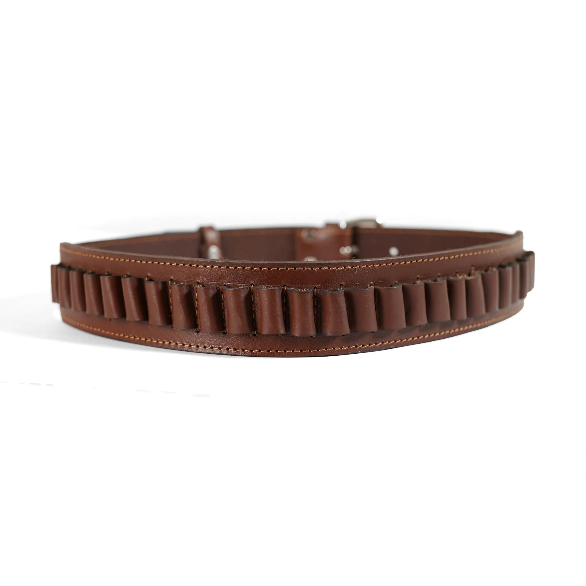 Brown Leather Cartridge Belt