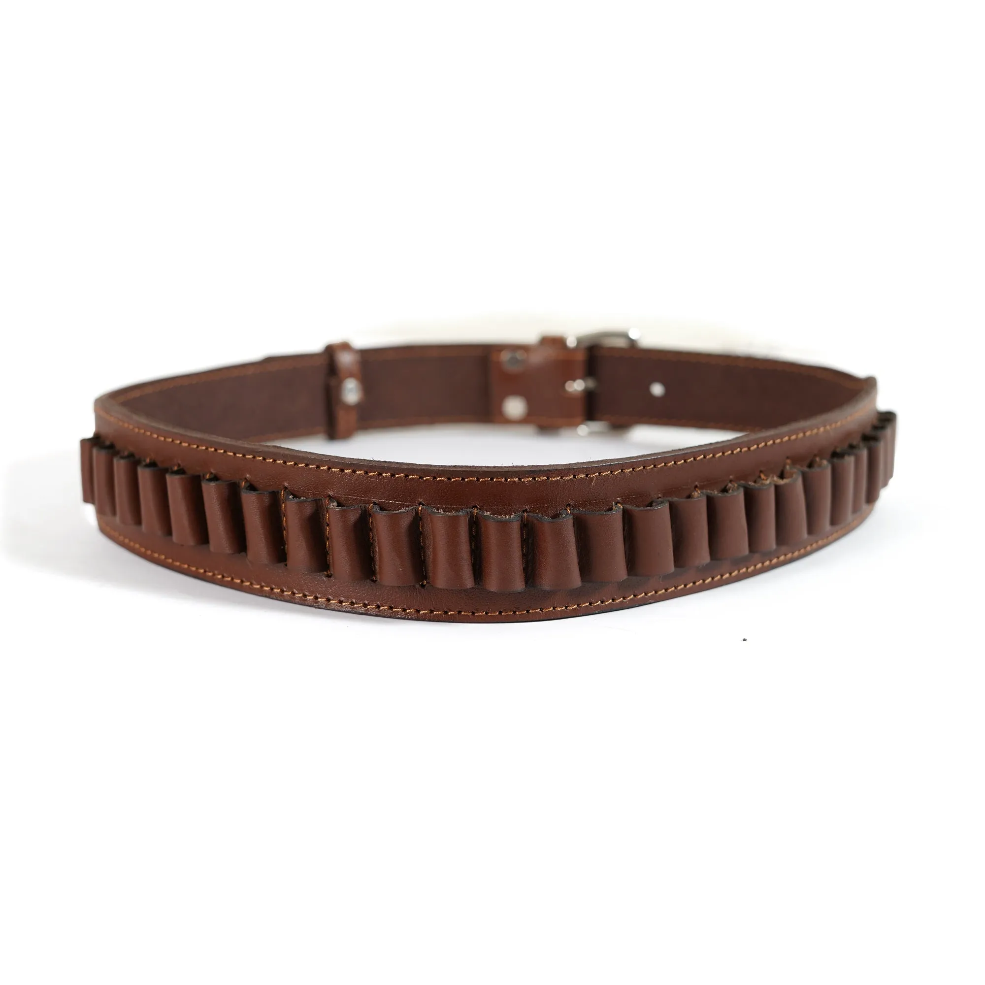 Brown Leather Cartridge Belt