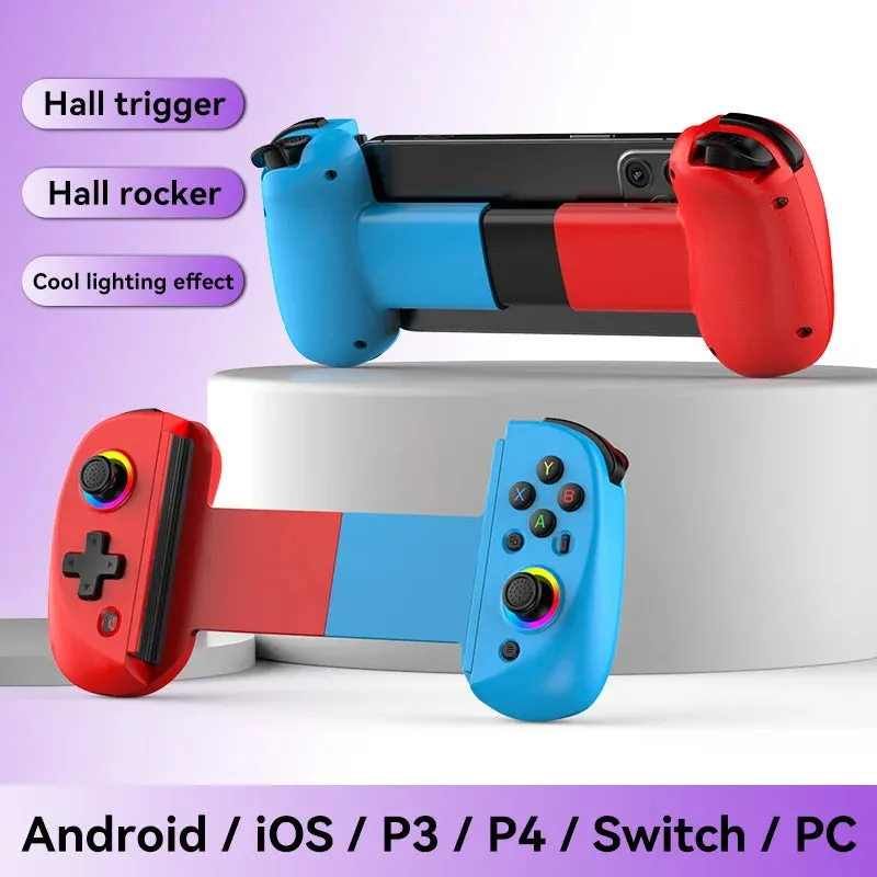 BSP D8 RGB Wireless Tablet Controller with Bluetooth Stretching Joystick for Switch Gaming
