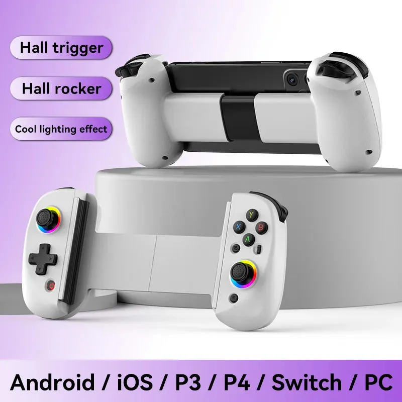 BSP D8 RGB Wireless Tablet Controller with Bluetooth Stretching Joystick for Switch Gaming