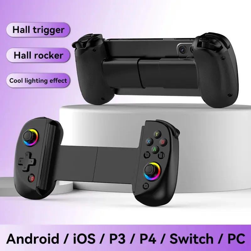 BSP D8 RGB Wireless Tablet Controller with Bluetooth Stretching Joystick for Switch Gaming
