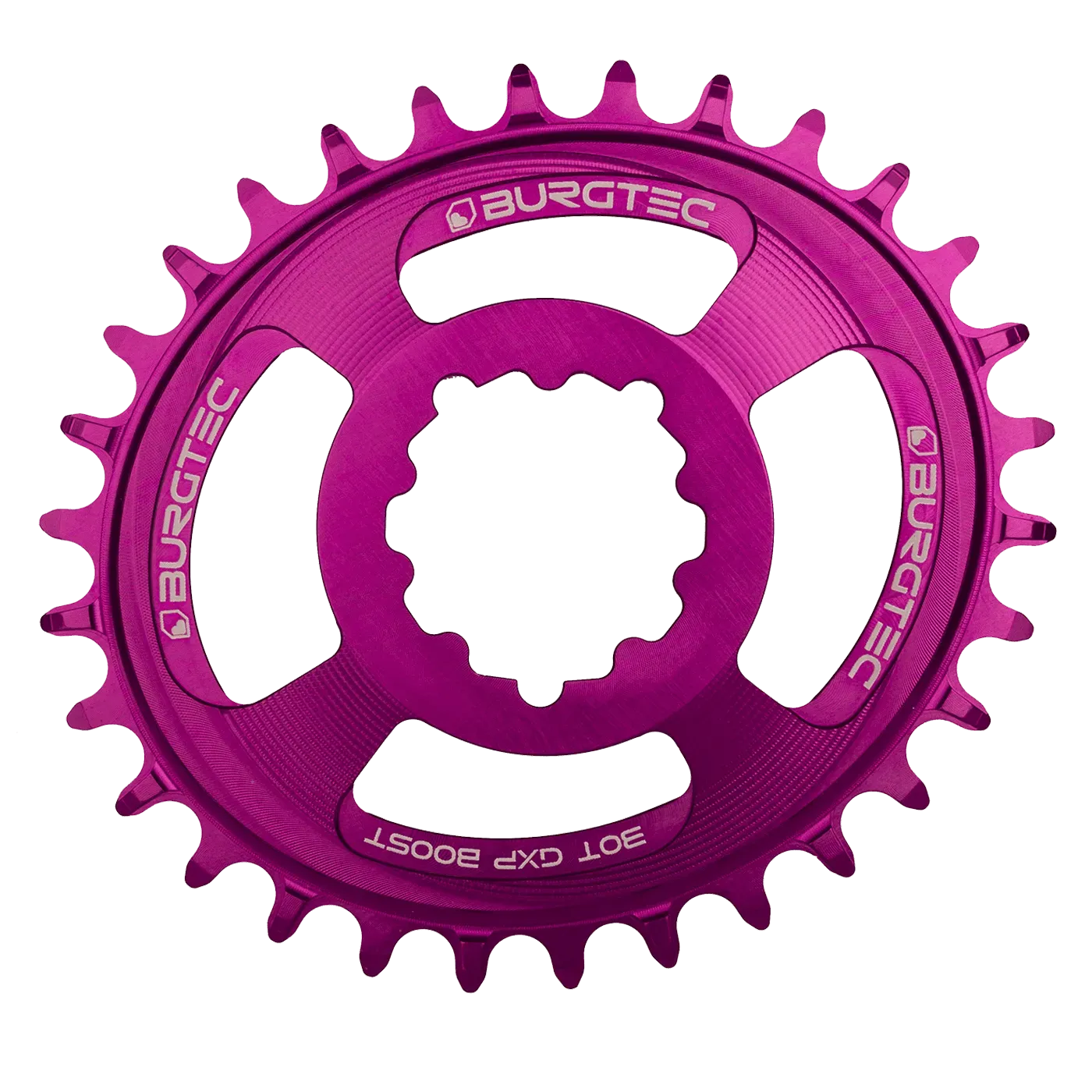 Burgtec OVAL Chainring Thick Thin - Sram Boost 3mm Offset