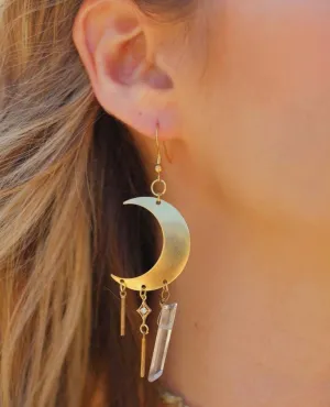But Darling What If You Fly Earrings Gold