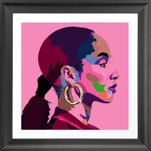 By Your Side - Sade portrait art - Limited Edition Art Print & Wall Decor - Vakseen Art